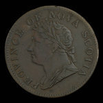 Canada, Province of Nova Scotia, 1/2 penny <br /> 1832