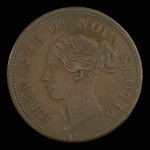 Canada, Province of Nova Scotia, 1 penny <br /> 1840