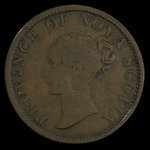 Canada, Province of Nova Scotia, 1/2 penny <br /> 1840