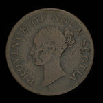 Canada, Province of Nova Scotia, 1/2 penny <br /> 1840