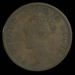 Canada, Province of Nova Scotia, 1/2 penny <br /> 1843