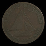 Canada, unknown, 1/2 penny <br /> 1815