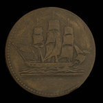 Canada, unknown, 1/2 penny <br /> 1835