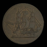 Canada, unknown, 1/2 penny <br /> 1835