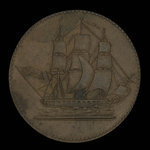 Canada, unknown, 1/2 penny <br /> 1835