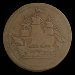 Canada, unknown, 1/2 penny <br /> 1838