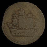 Canada, unknown, 1/2 penny <br /> 1838