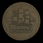 Canada, unknown, 1/2 penny <br /> 1835
