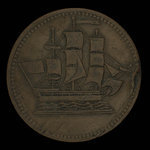 Canada, unknown, 1/2 penny <br /> 1835