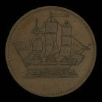 Canada, unknown, 1/2 penny <br /> 1835