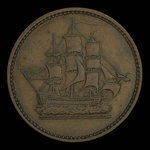 Canada, unknown, 1/2 penny <br /> 1835