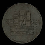 Canada, unknown, 1/2 penny <br /> 1835