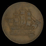 Canada, unknown, 1/2 penny <br /> 1835