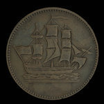 Canada, unknown, 1/2 penny <br /> 1835