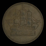 Canada, unknown, 1/2 penny <br /> 1835