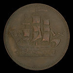 Canada, unknown, 1/2 penny <br /> 1835