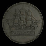 Canada, unknown, 1/2 penny <br /> 1835