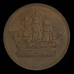 Canada, unknown, 1/2 penny <br /> 1835