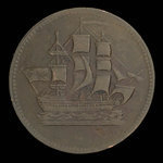 Canada, unknown, 1/2 penny <br /> 1835