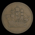 Canada, unknown, 1/2 penny <br /> 1835