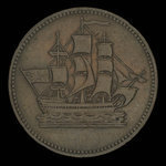 Canada, unknown, 1/2 penny <br /> 1835