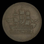 Canada, unknown, 1/2 penny <br /> 1835