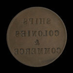 Canada, unknown, 1/2 penny <br /> 1835