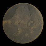 Canada, unknown, 1/2 penny <br /> 1838