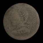 Canada, unknown, 1/2 penny <br /> 1838