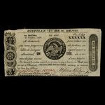 Canada, Wfd. Nelson & Co., 60 sous <br /> October 9, 1837