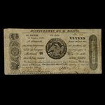 Canada, Wfd. Nelson & Co., 60 sous : October 9, 1837