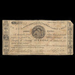 Canada, Asahel Whipple, 1 ecu <br /> July 1837