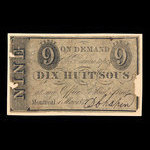 Canada, Dexter Chapin, 9 pence <br /> May 1, 1837