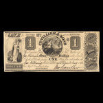 Canada, Cuvillier & Sons, 1 dollar <br /> January 2, 1838
