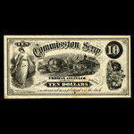 Canada, Thomas Allan & Co., 10 dollars <br /> 1894