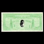 Canada, Social Credit Party of Alberta, 22 dollars <br /> 1963