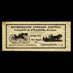 Canada, Shubenacadie Carriage Factory, no denomination <br /> 1887