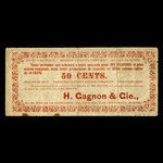 Canada, Jacques Cartier House, 50 cents <br /> 1915