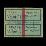 Canada, Camp 23, 1 cent <br /> December 31, 1945
