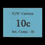Canada, Camp 40, 10 cents <br /> May 1946