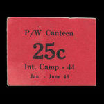 Canada, Camp 44, 25 cents <br /> June 30, 1946