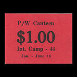 Canada, Camp 44, 1 dollar <br /> June 30, 1946
