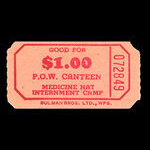 Canada, Camp 132, 1 dollar <br /> May 1946