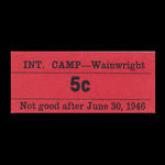 Canada, Camp 135, 5 cents <br /> June 30, 1946
