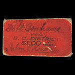 Canada, Hudson's Bay Company, 1 dollar <br /> 1927