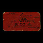 Canada, Hudson's Bay Company, 1 dollar <br /> 1927