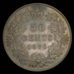 Canada, Victoria, 50 cents <br /> 1870