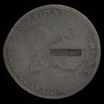 Canada, unknown, 1/2 penny <br /> 1814