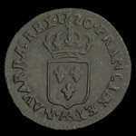 France, Louis XV, 1 liard : 1720