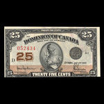 Canada, Dominion of Canada, 25 cents <br /> July 2, 1923